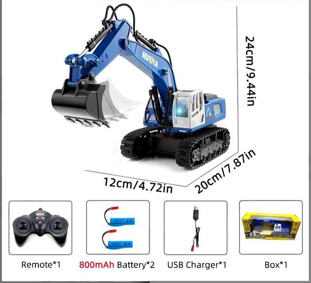 JoyStickToy™ RC Excavator Huina 1558