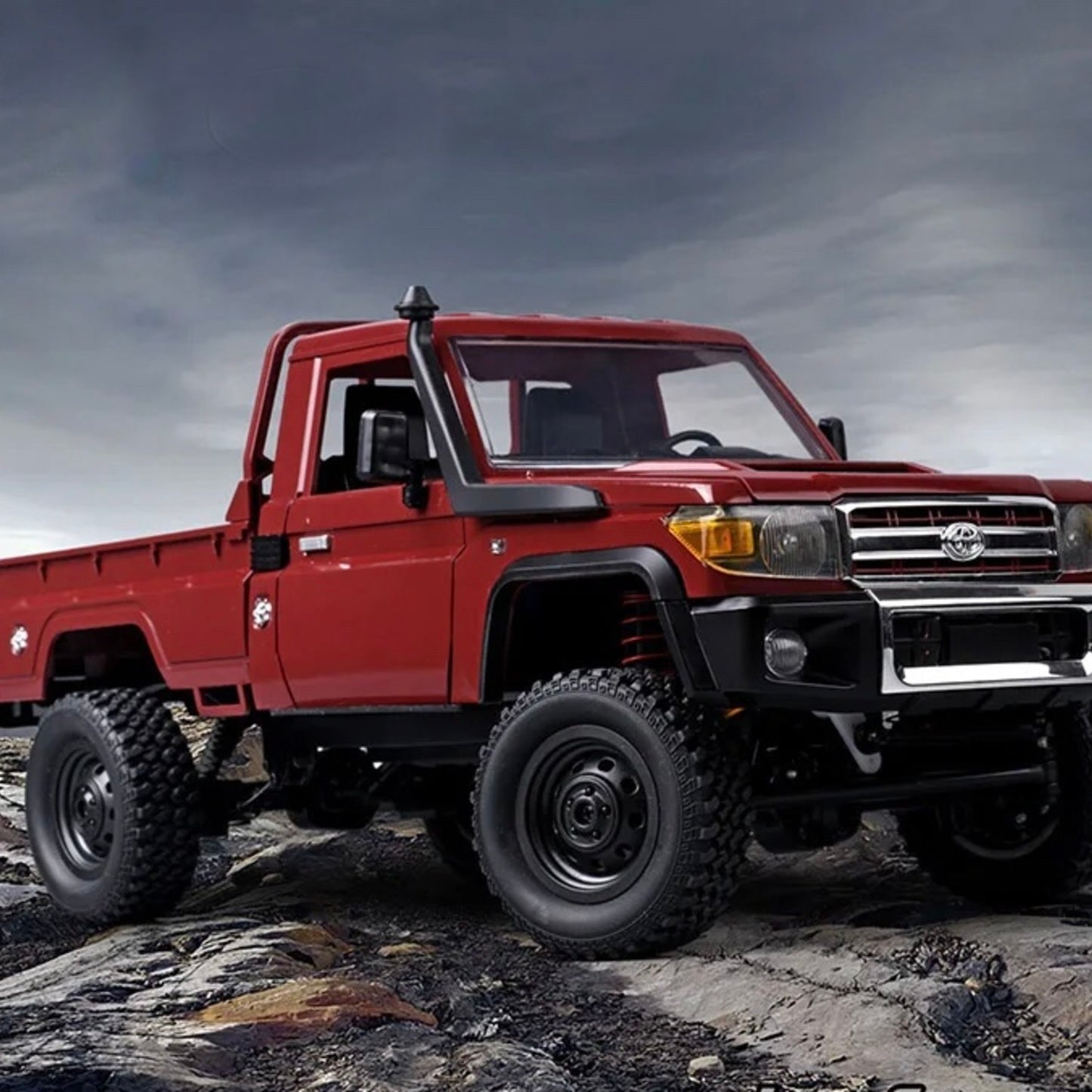 JoyStickToy™ Rc Car Toyota Licensed Land Cruiser Mn Model Mn82 Retro