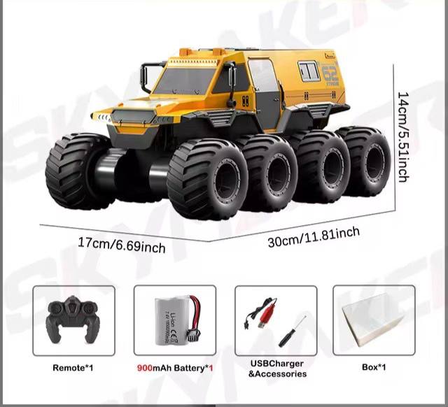 JoyStickToy™ Truck Climbing JJRC Q137 8WD RC Car